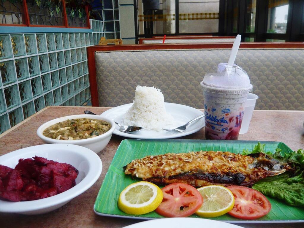 CLOSE-UP OF SERVED FOOD