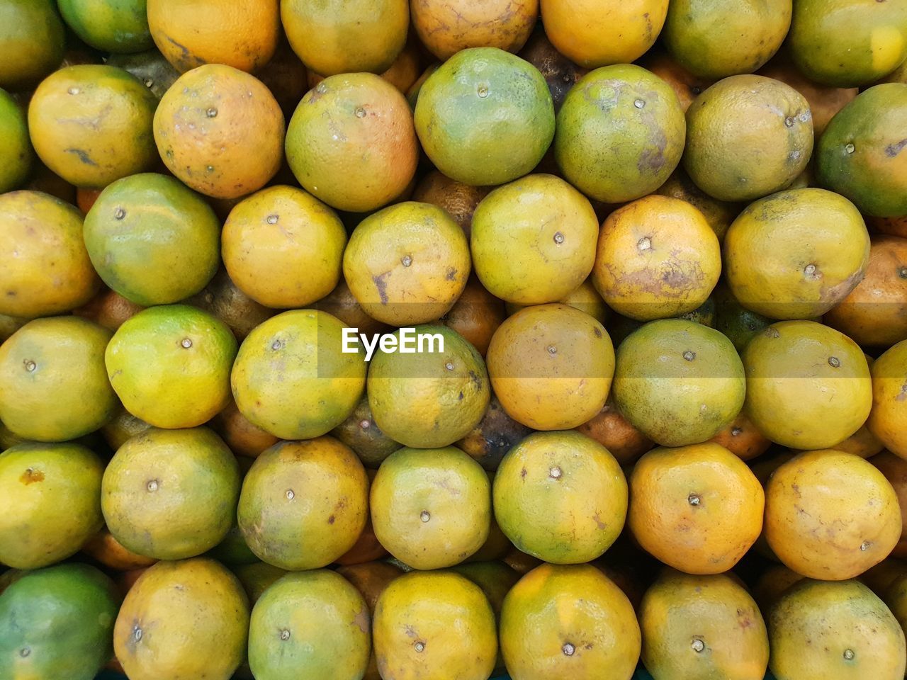 Full frame shot of oranges