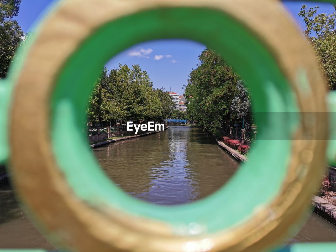 Scenic view of river against sky