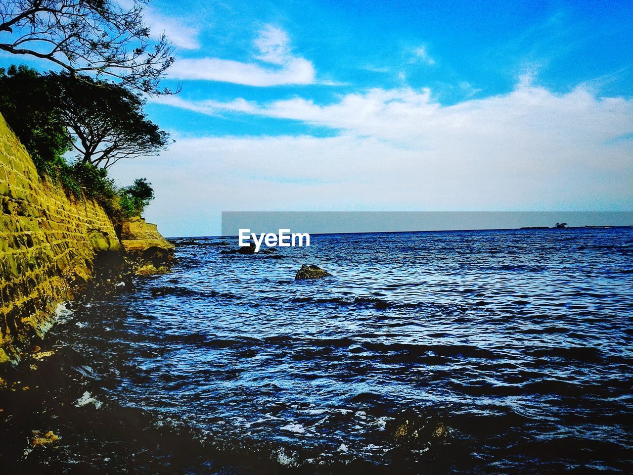 VIEW OF SEA AGAINST SKY