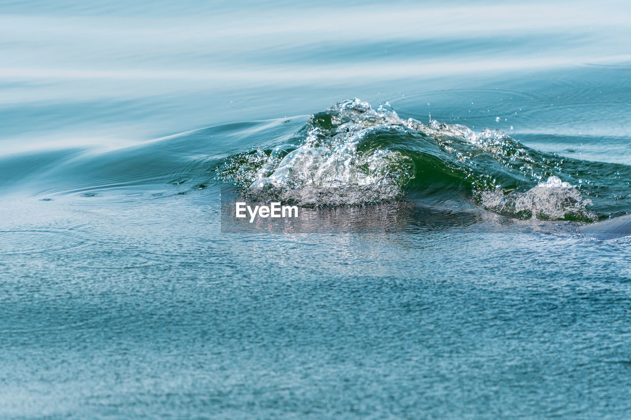 View of sea wave