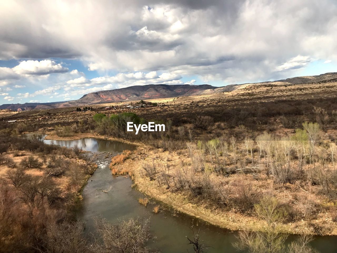 SCENIC VIEW OF RIVER AGAINST SKY