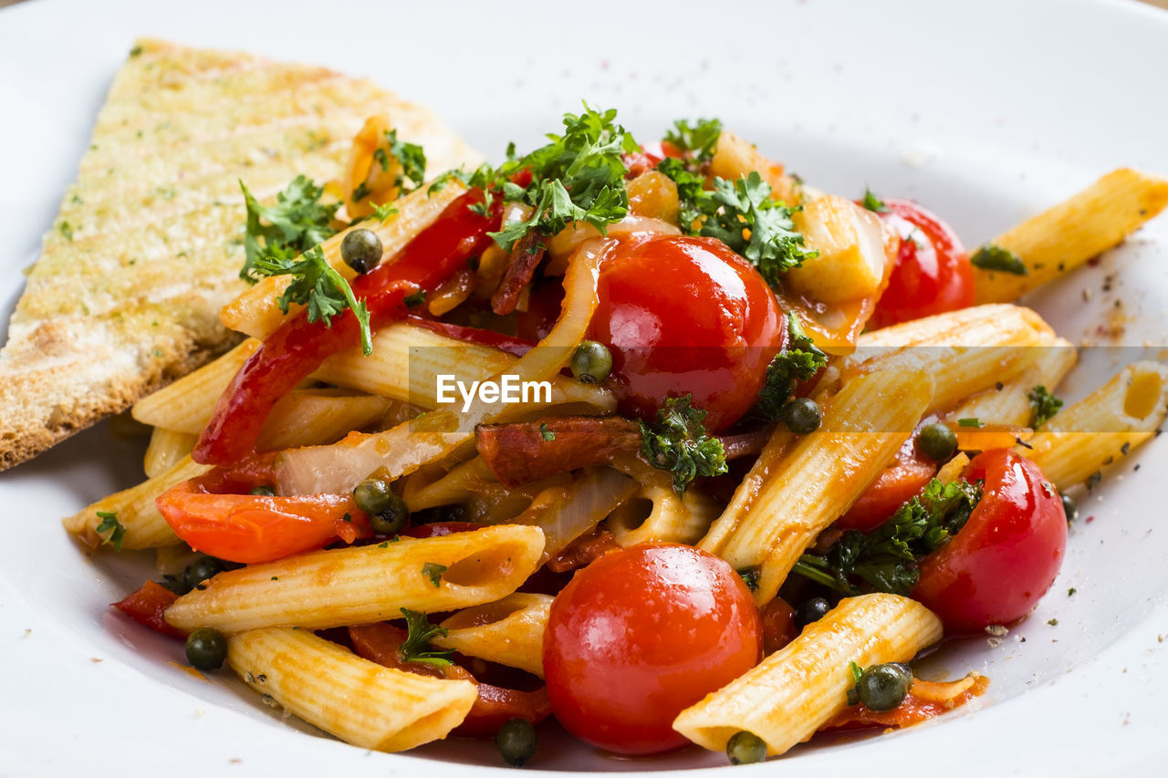 Close-up of food in plate