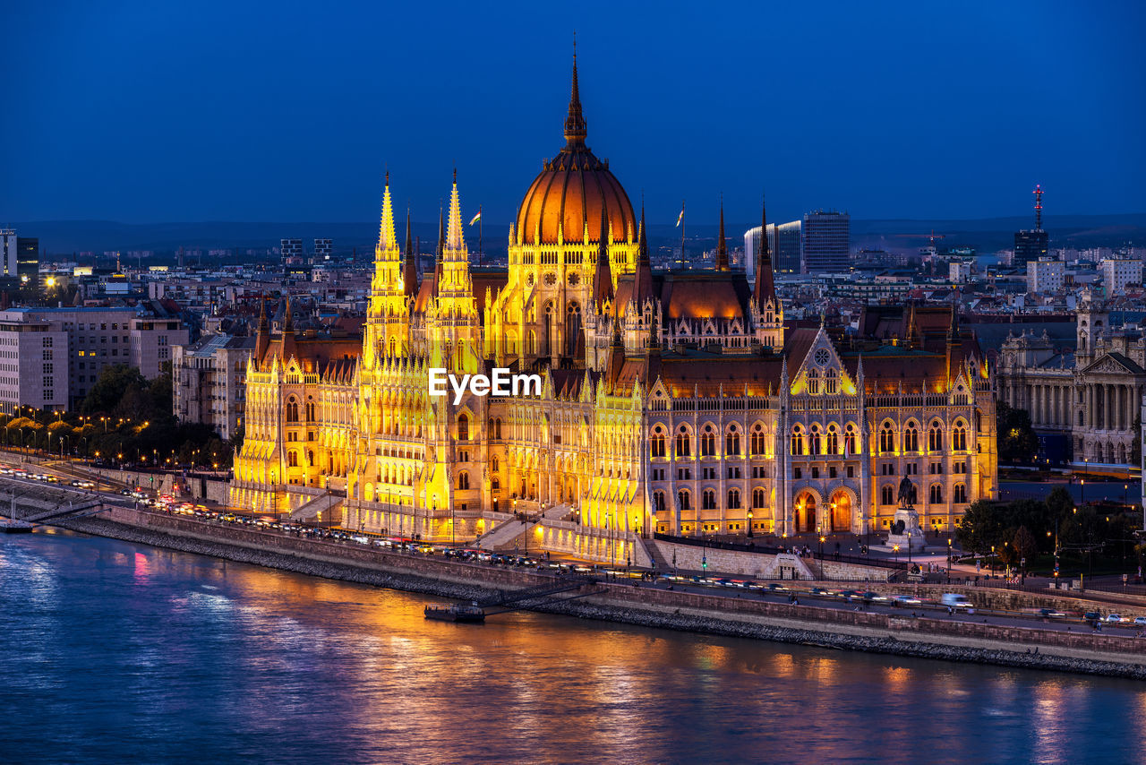 The hungarian parliament building, budapest
