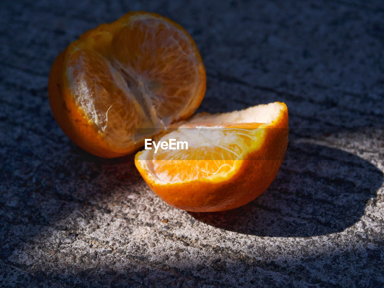 close-up of orange fruit on table