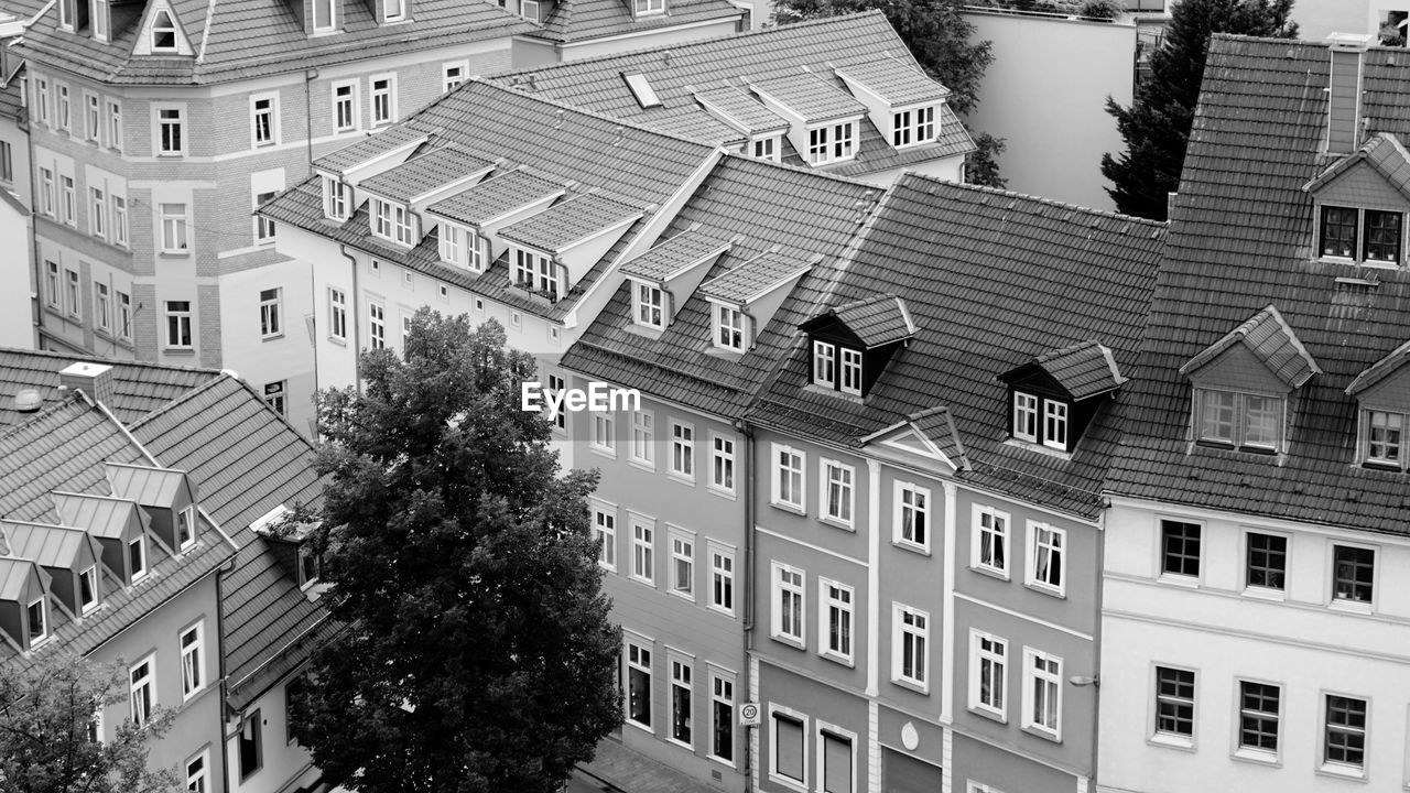 LOW ANGLE VIEW OF RESIDENTIAL BUILDINGS