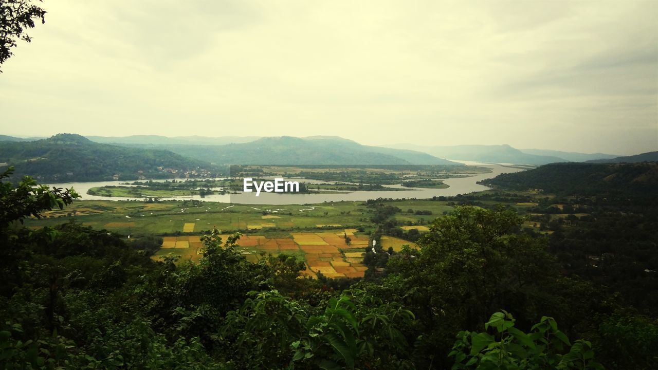 Scenic view of rural landscape