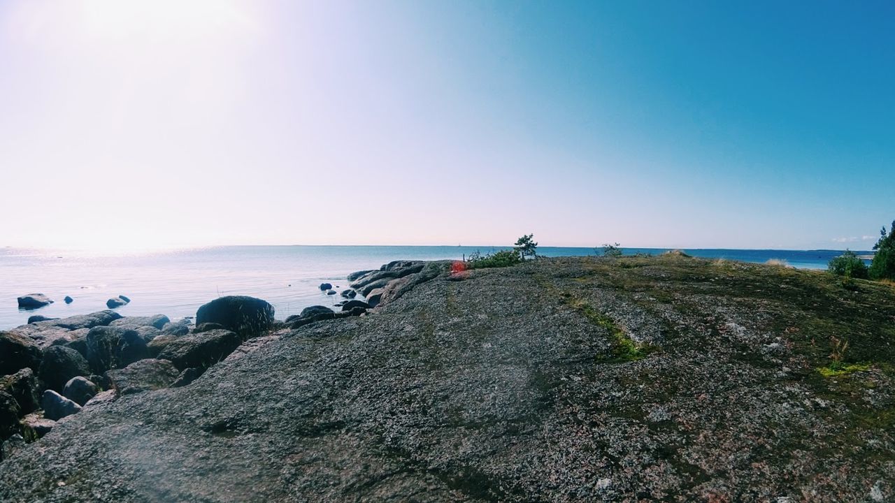 Tourists on beach