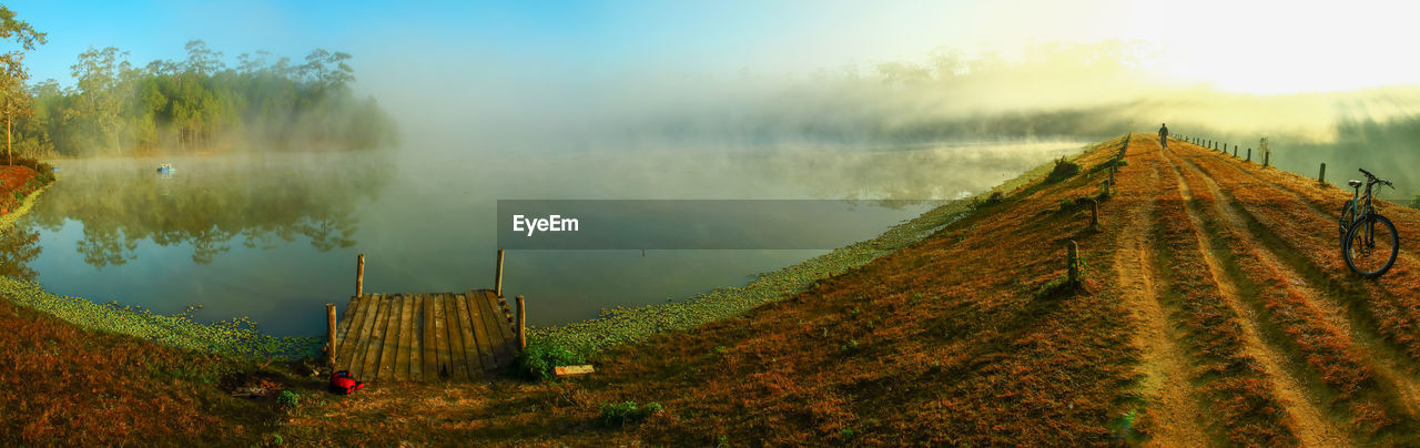 PANORAMIC VIEW OF LANDSCAPE AGAINST SKY