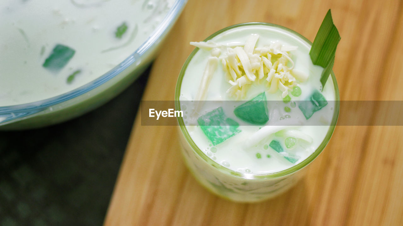 Close-up of sweet food on table