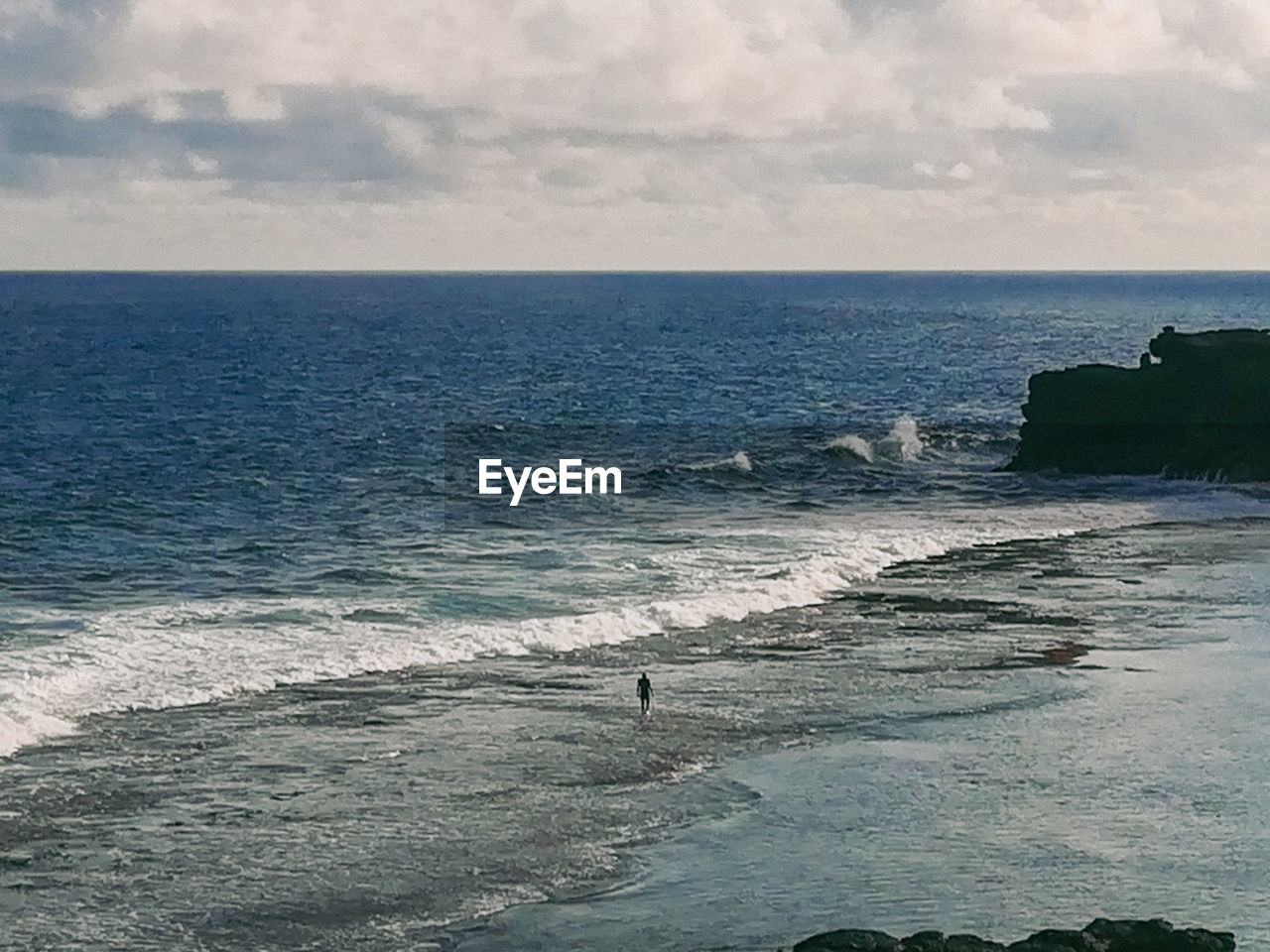 VIEW OF SEA AGAINST SKY