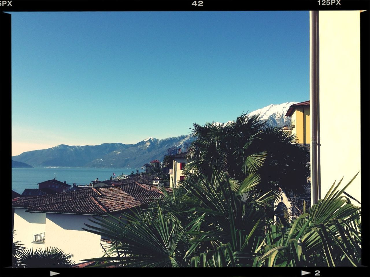 VIEW OF MOUNTAINS AGAINST CLEAR SKY