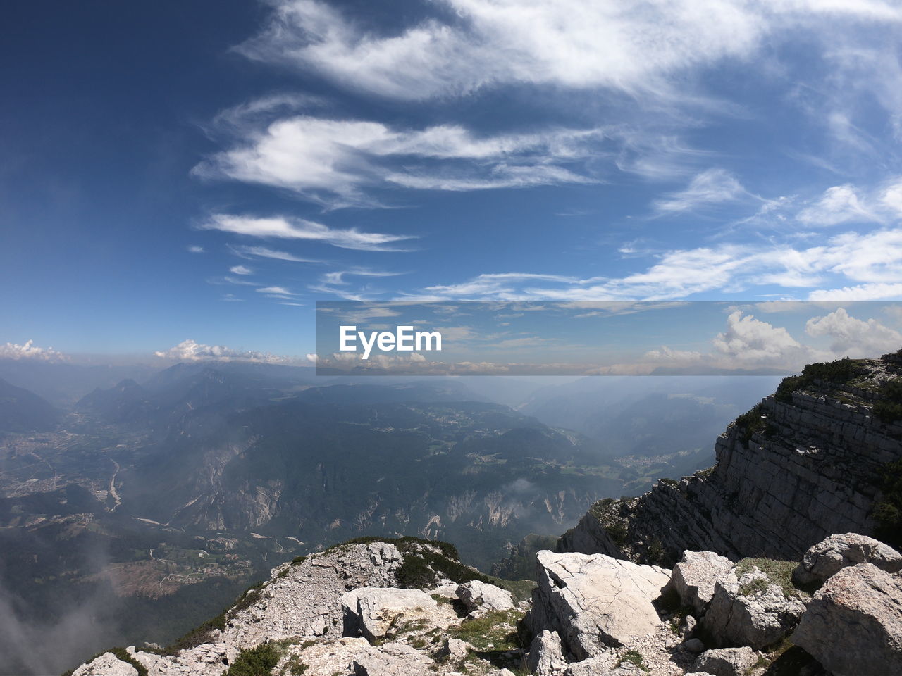 AERIAL VIEW OF LANDSCAPE AGAINST SKY