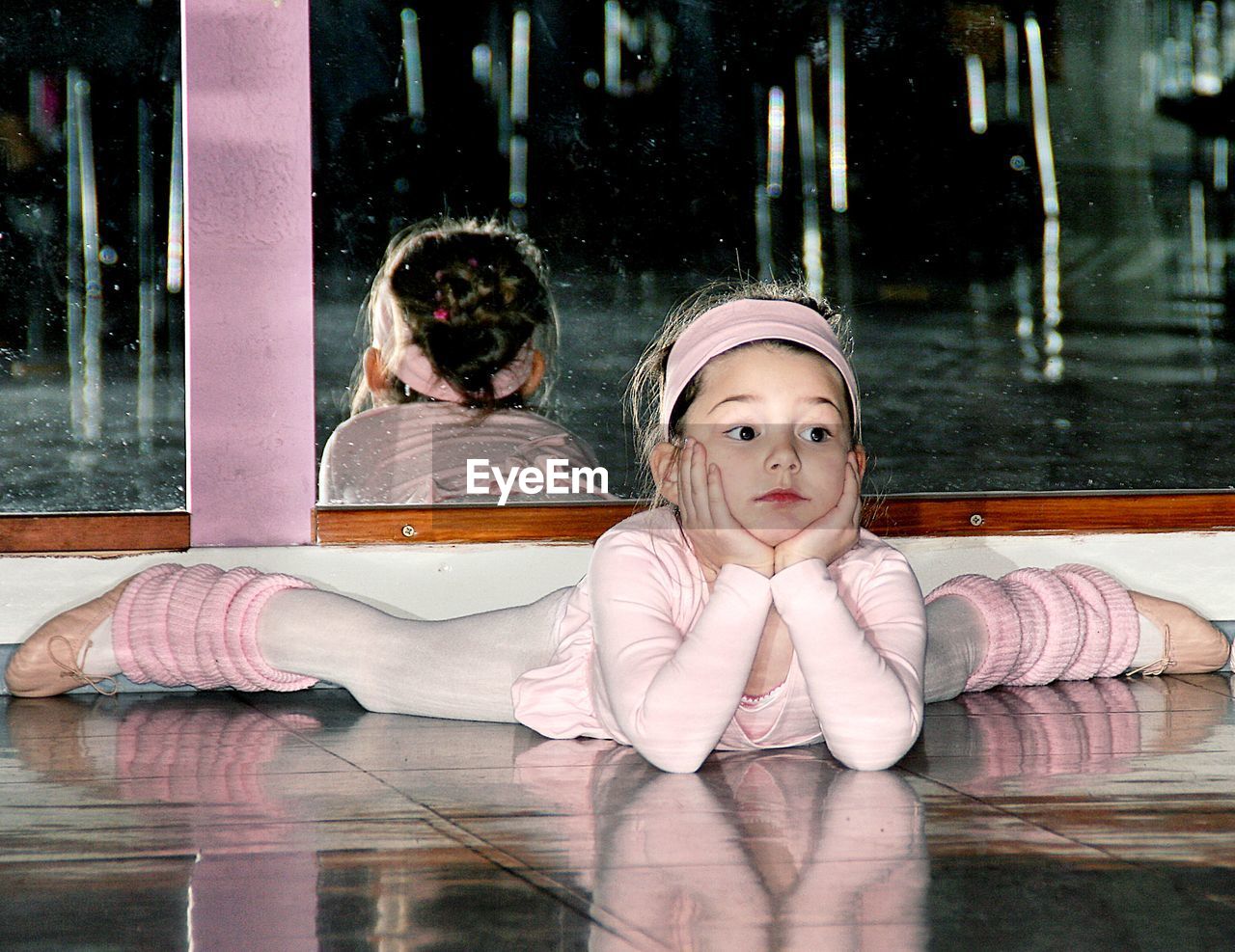 Portrait of a young ballerina