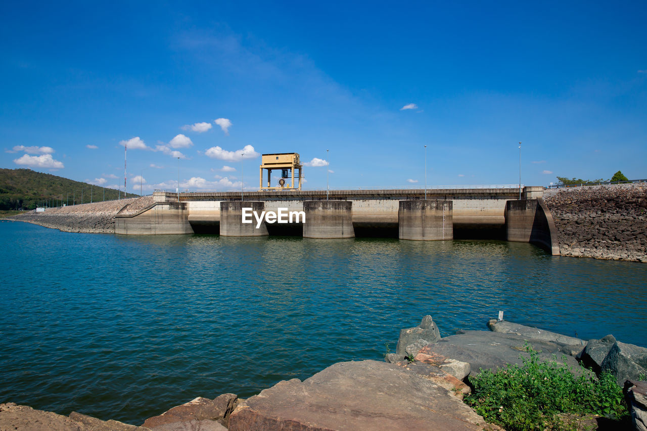 VIEW OF DAM