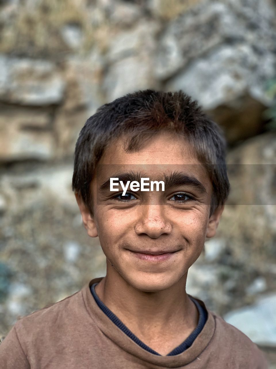 Portrait of smiling boy