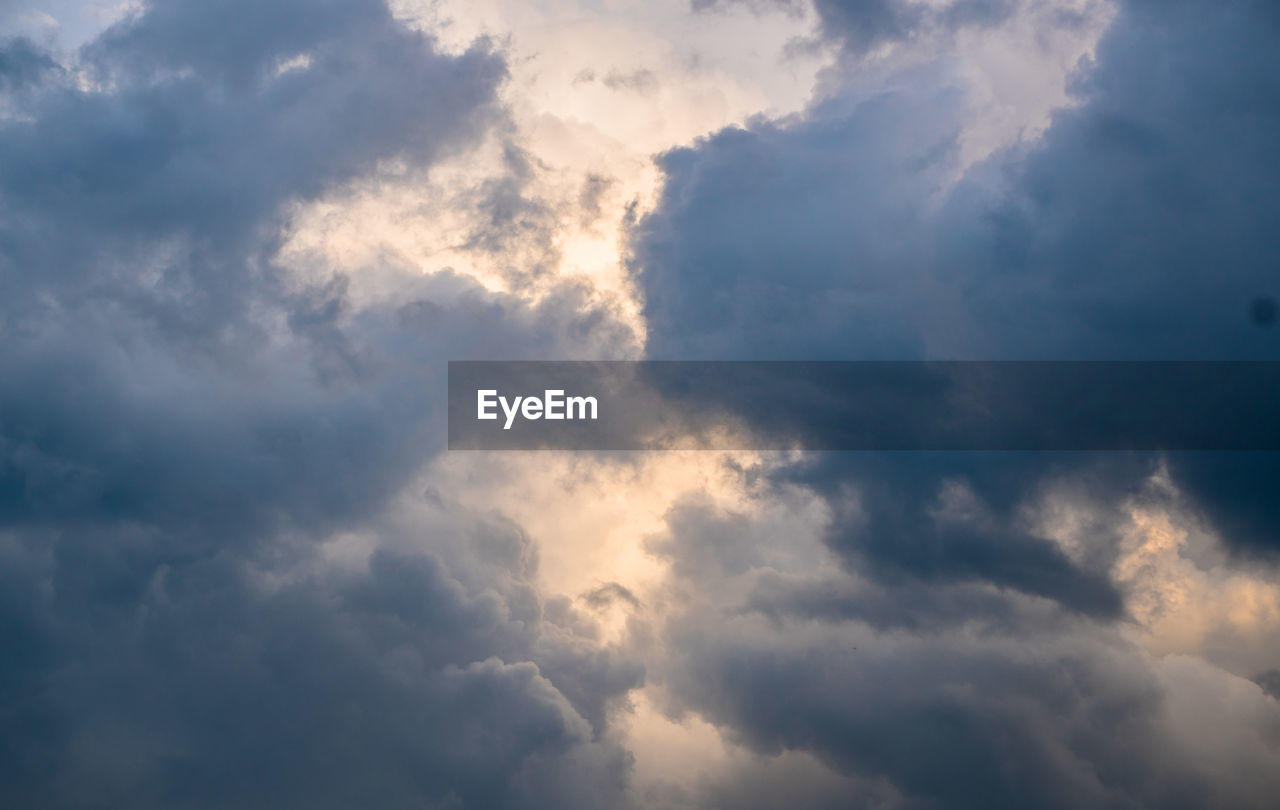 LOW ANGLE VIEW OF DRAMATIC SKY