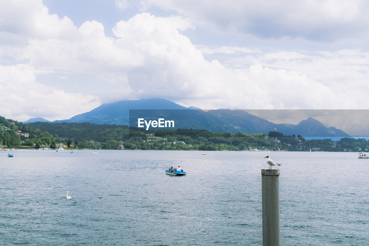 VIEW OF SEA AGAINST SKY