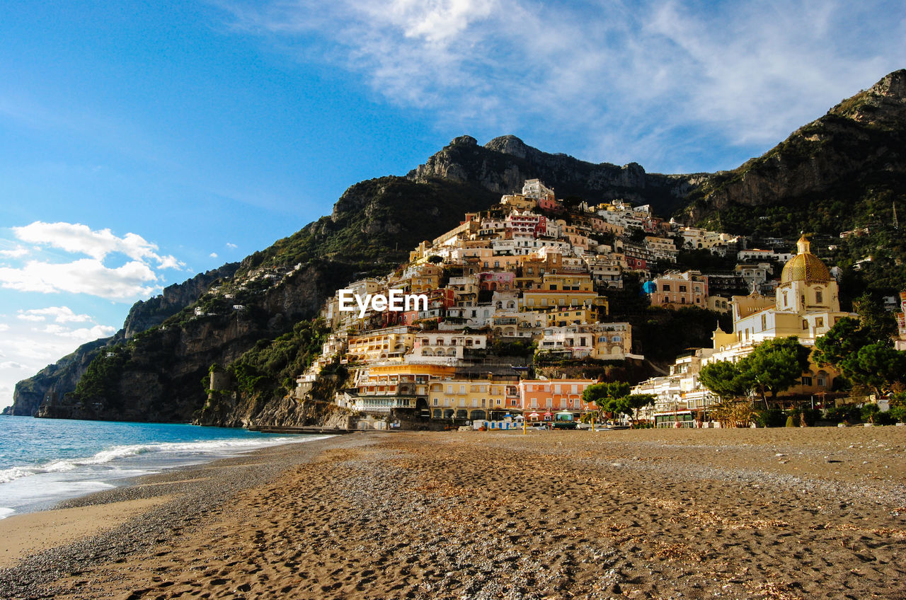 Winter in positano