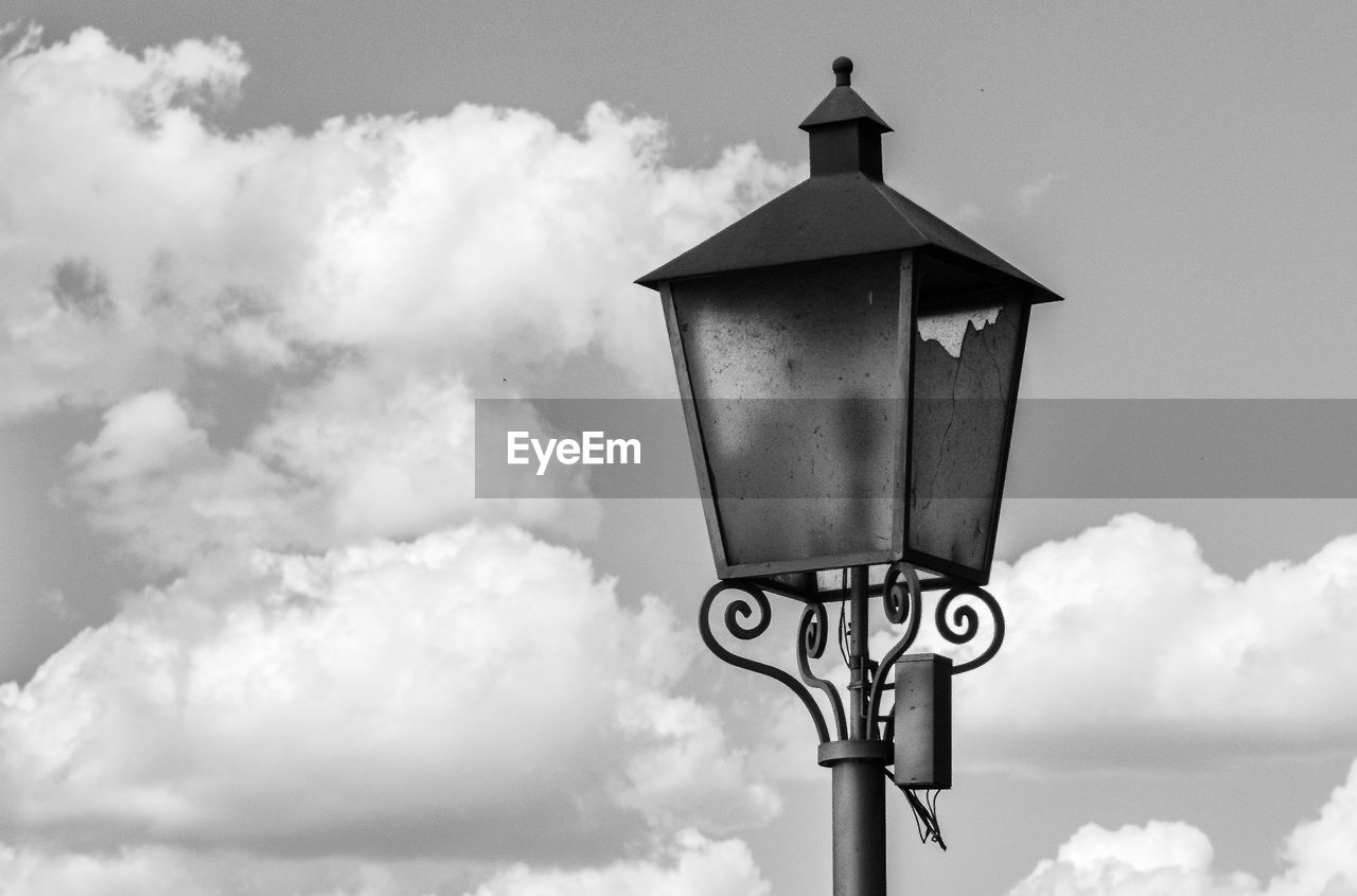 LOW ANGLE VIEW OF SIGN AGAINST SKY