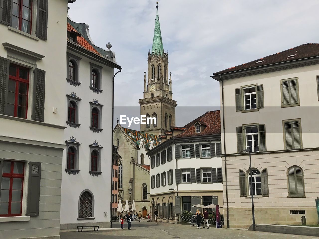 VIEW OF CLOCK TOWER IN CITY