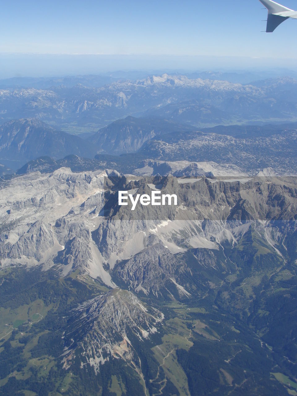 Aerial view of landscape against sky