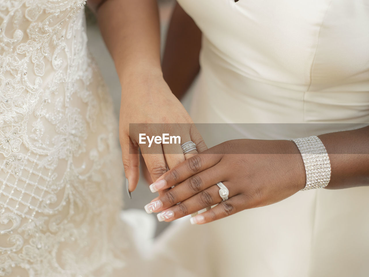 Two brides on their special day