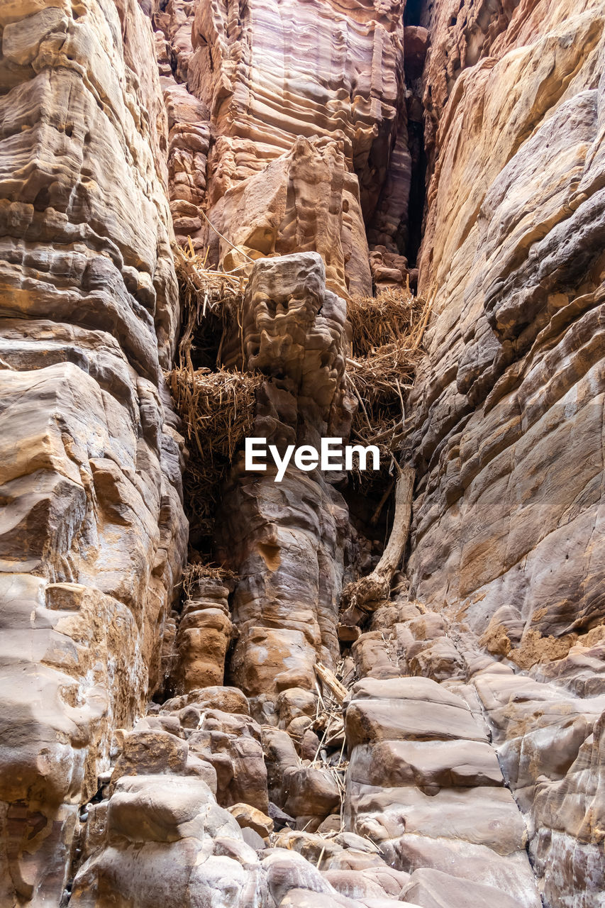 view of rock formations