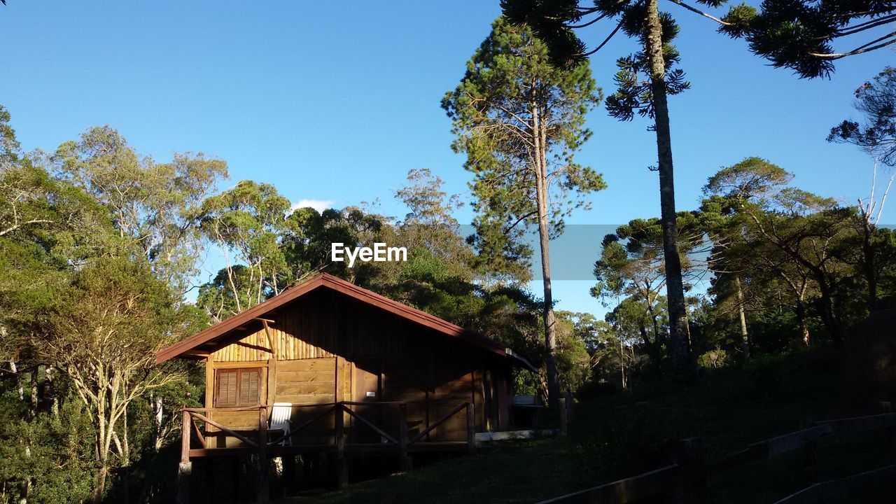 Built structure against clear sky