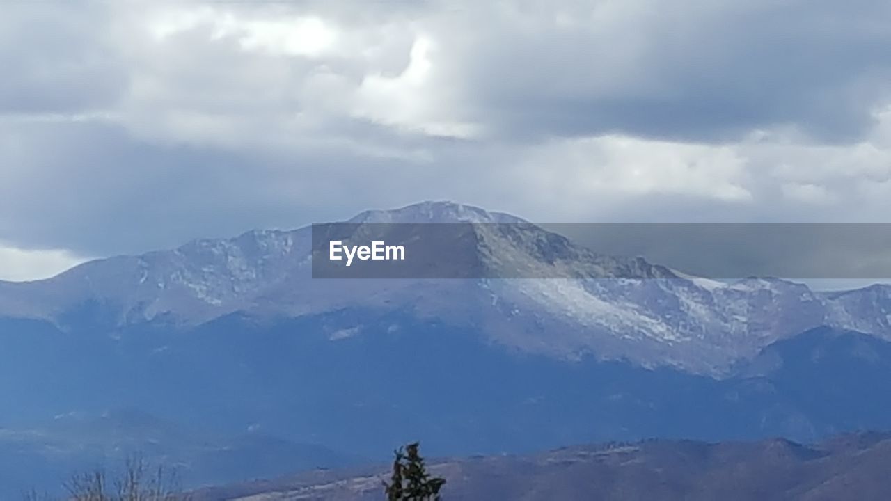 SNOWCAPPED MOUNTAINS AGAINST SKY