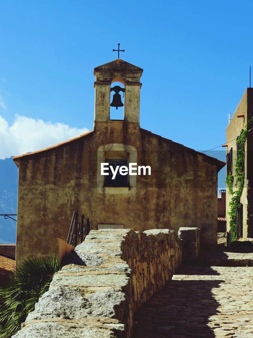 Chapel against sky