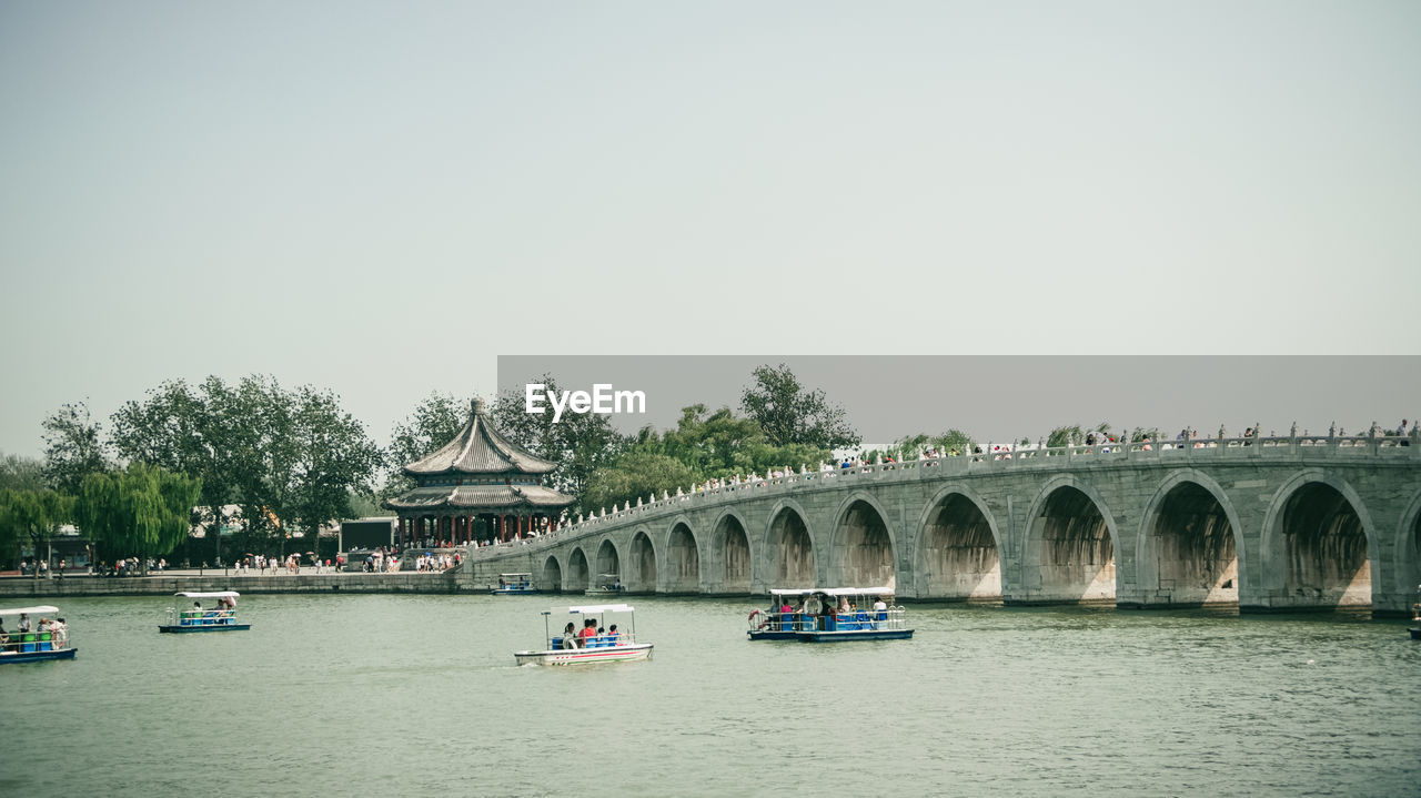 VIEW OF BRIDGE OVER RIVER