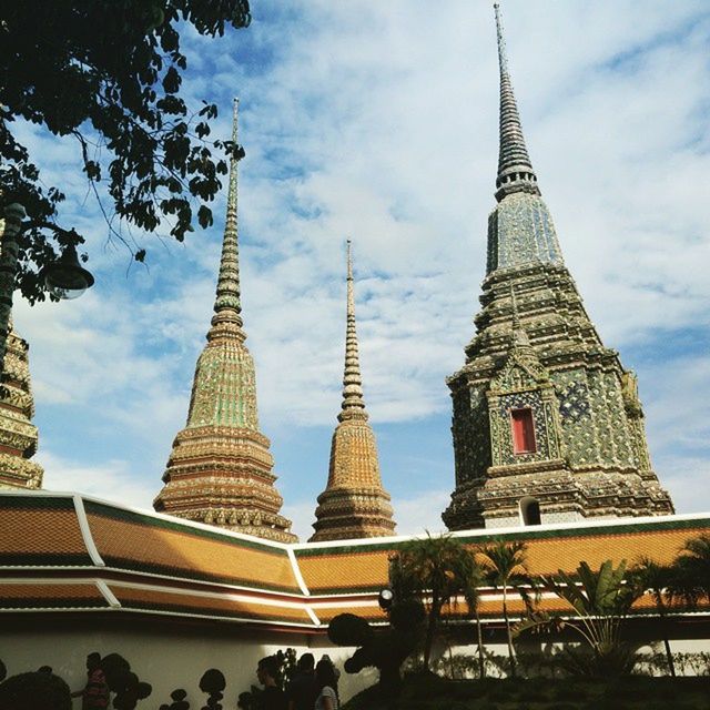 LOW ANGLE VIEW OF TEMPLE AGAINST SKY