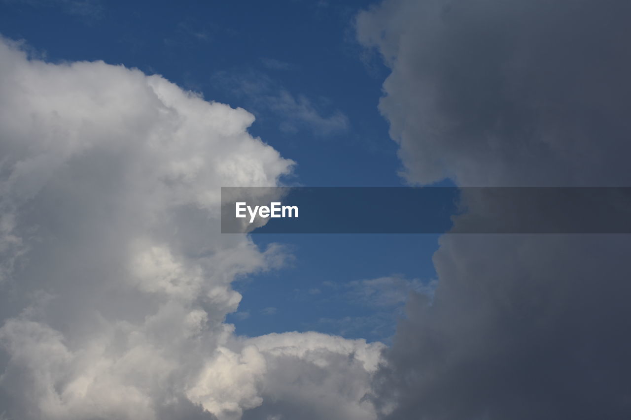 LOW ANGLE VIEW OF CLOUDSCAPE