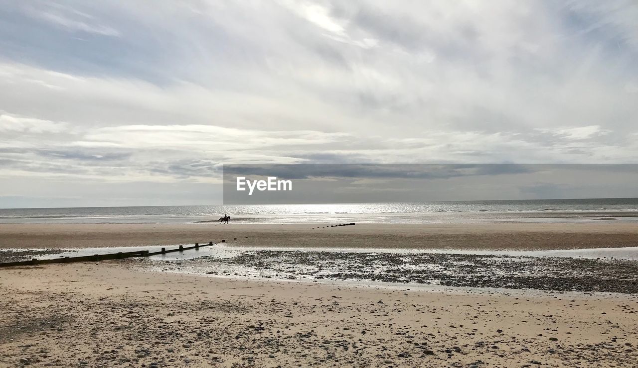 VIEW OF BEACH AGAINST SKY