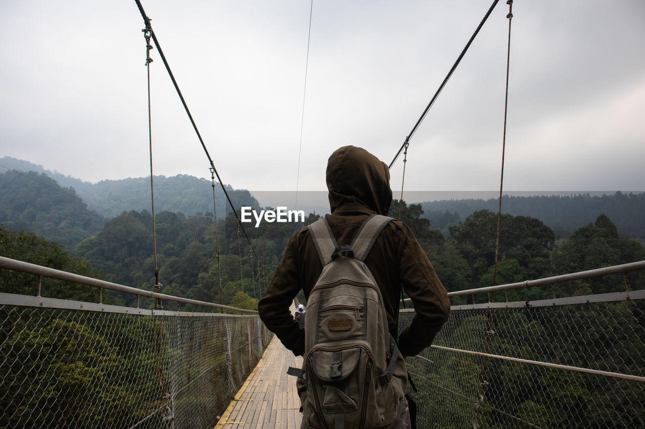 Situgunung park,the longest suspension bridge in southeast asia