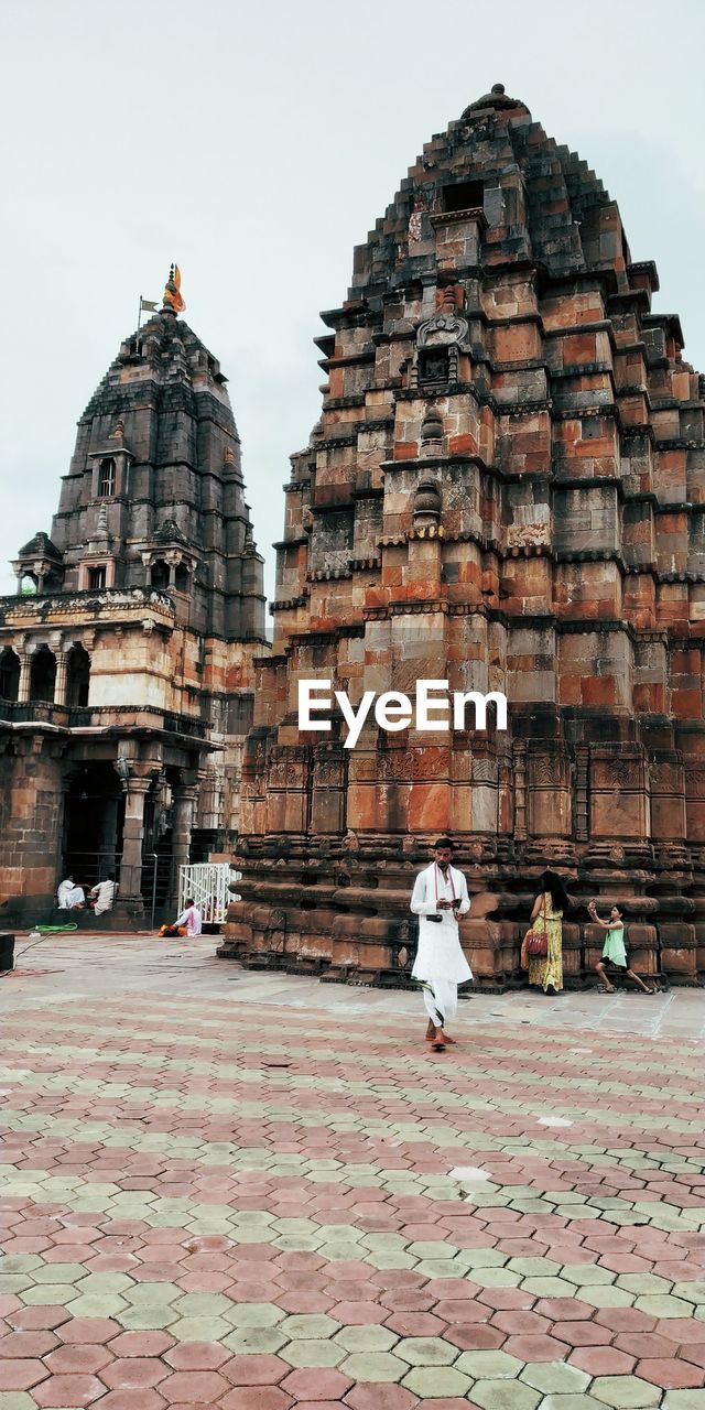 LOW ANGLE VIEW OF A TEMPLE