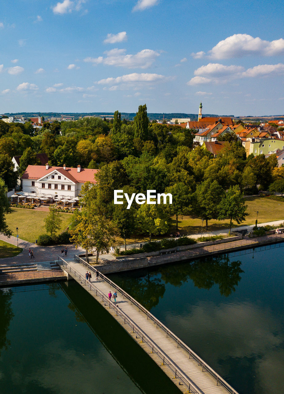 Landshut on the isar river