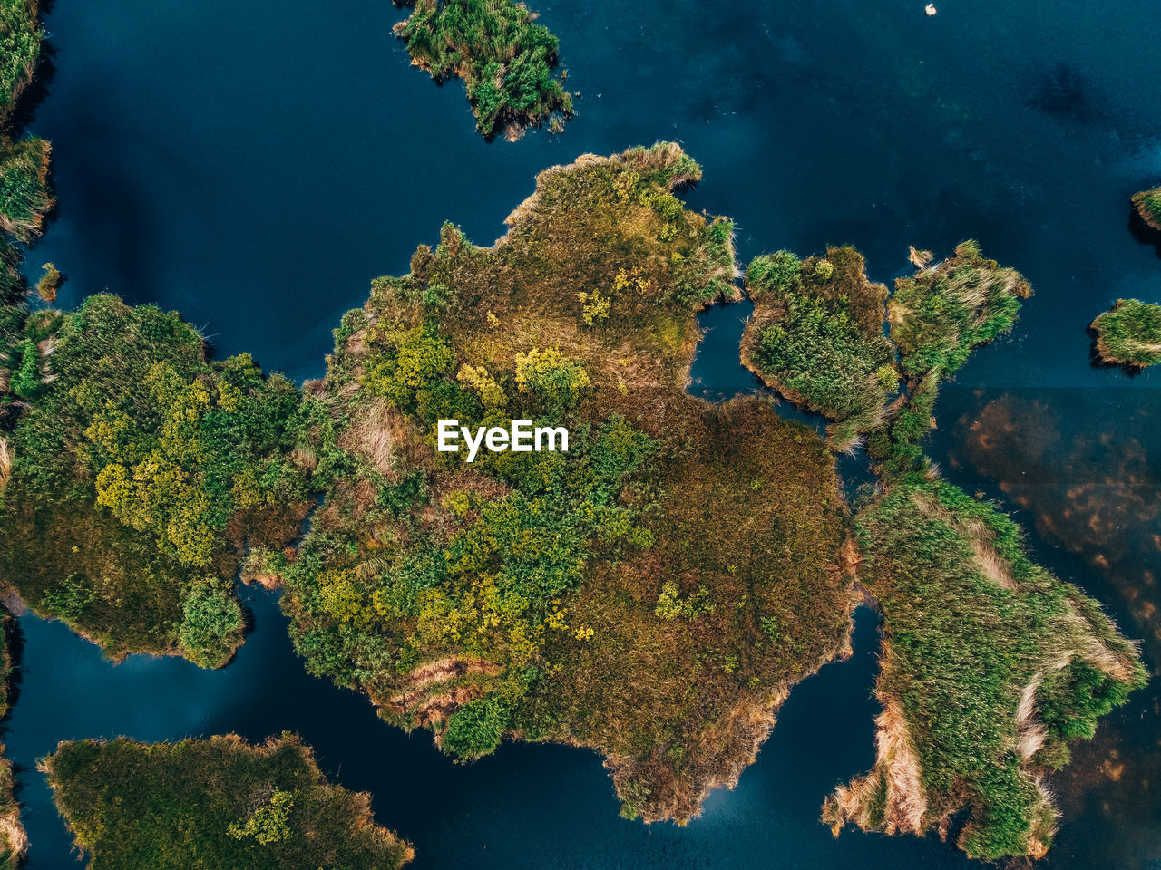 Lake from above.