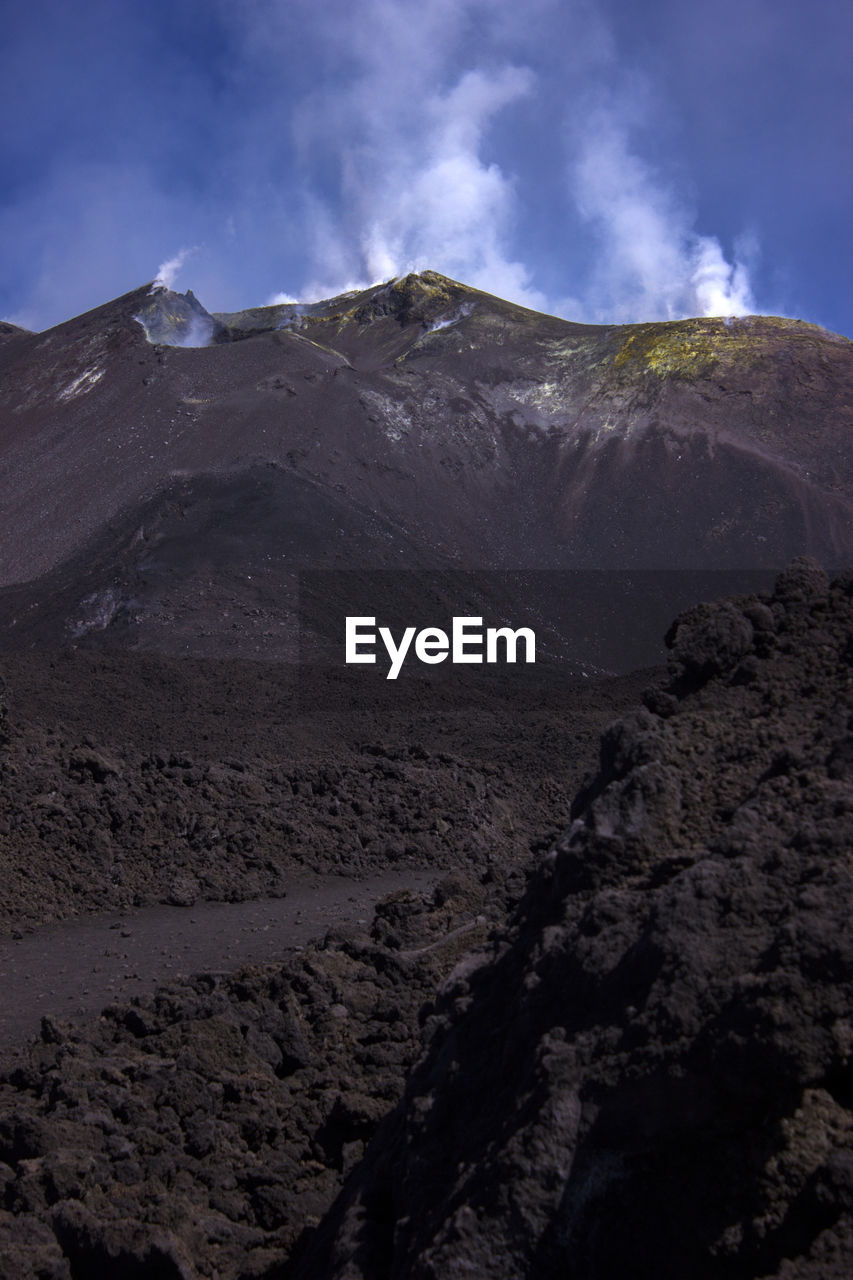 SCENIC VIEW OF SNOWCAPPED MOUNTAINS