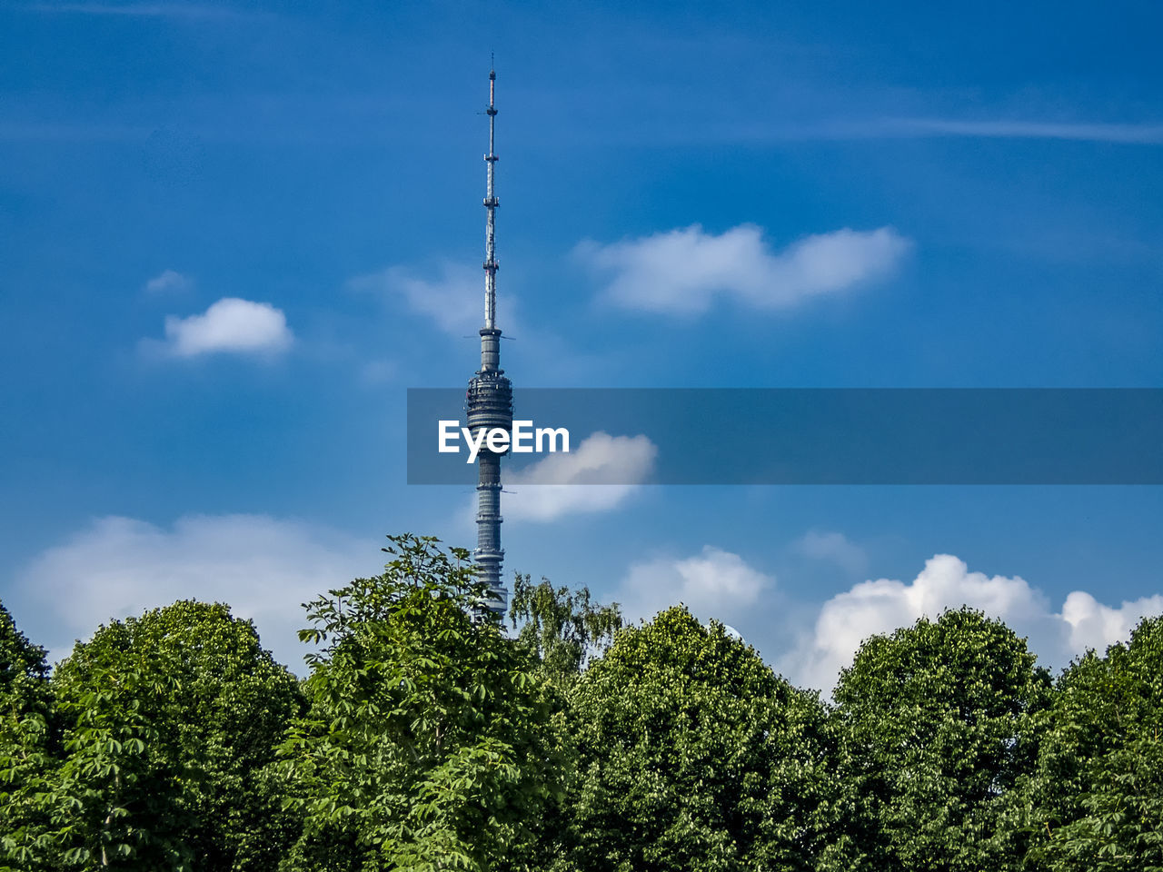 The ostankino tower is a television and radio transmitter in moscow, russia