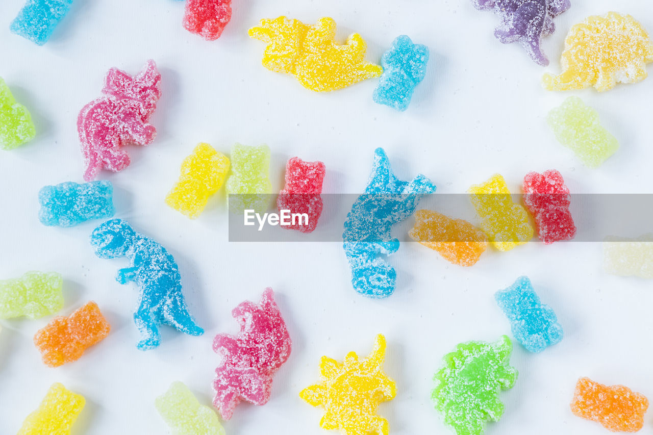 Full frame shot of colorful candies