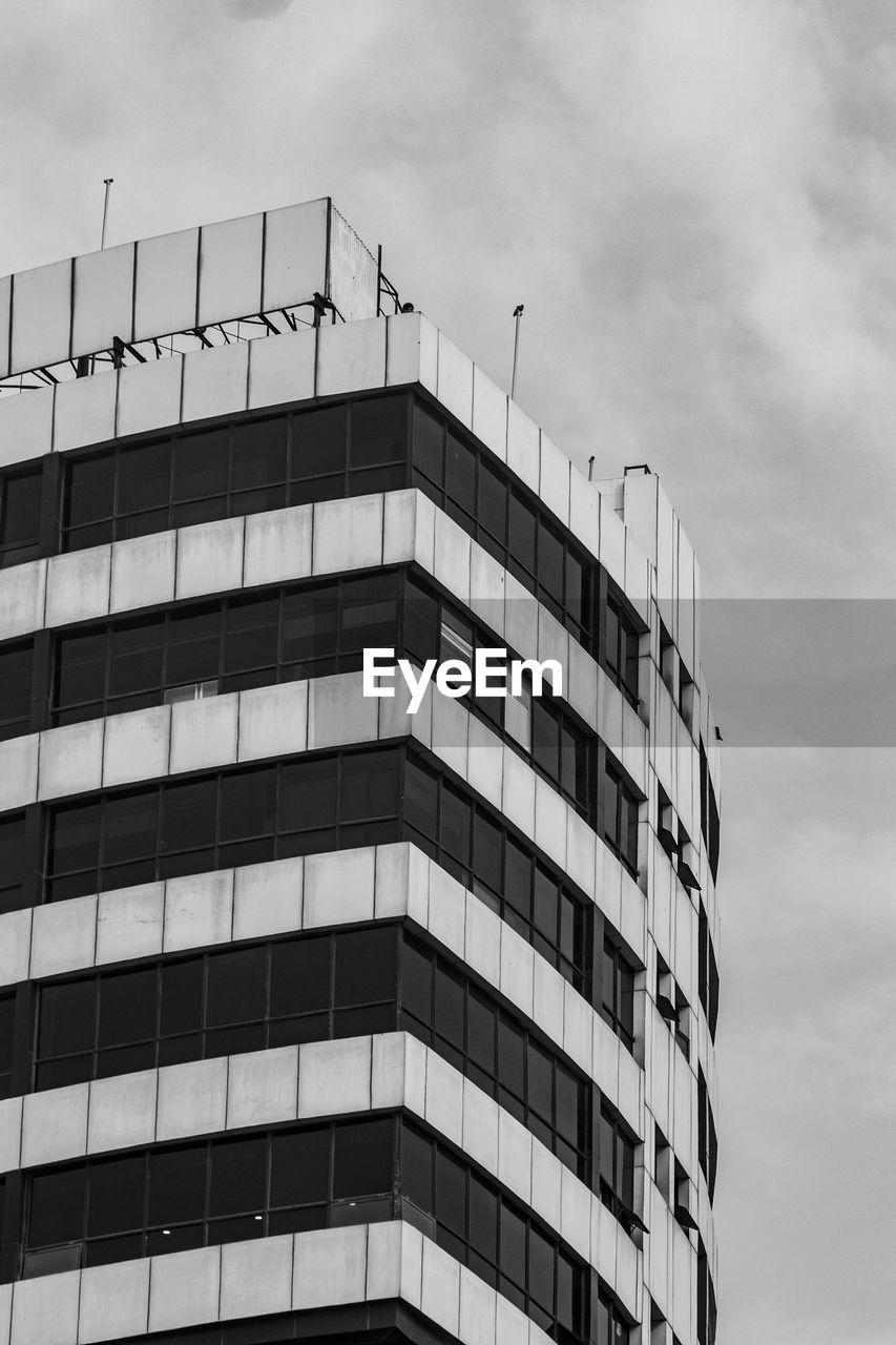 Low angle view of building against sky