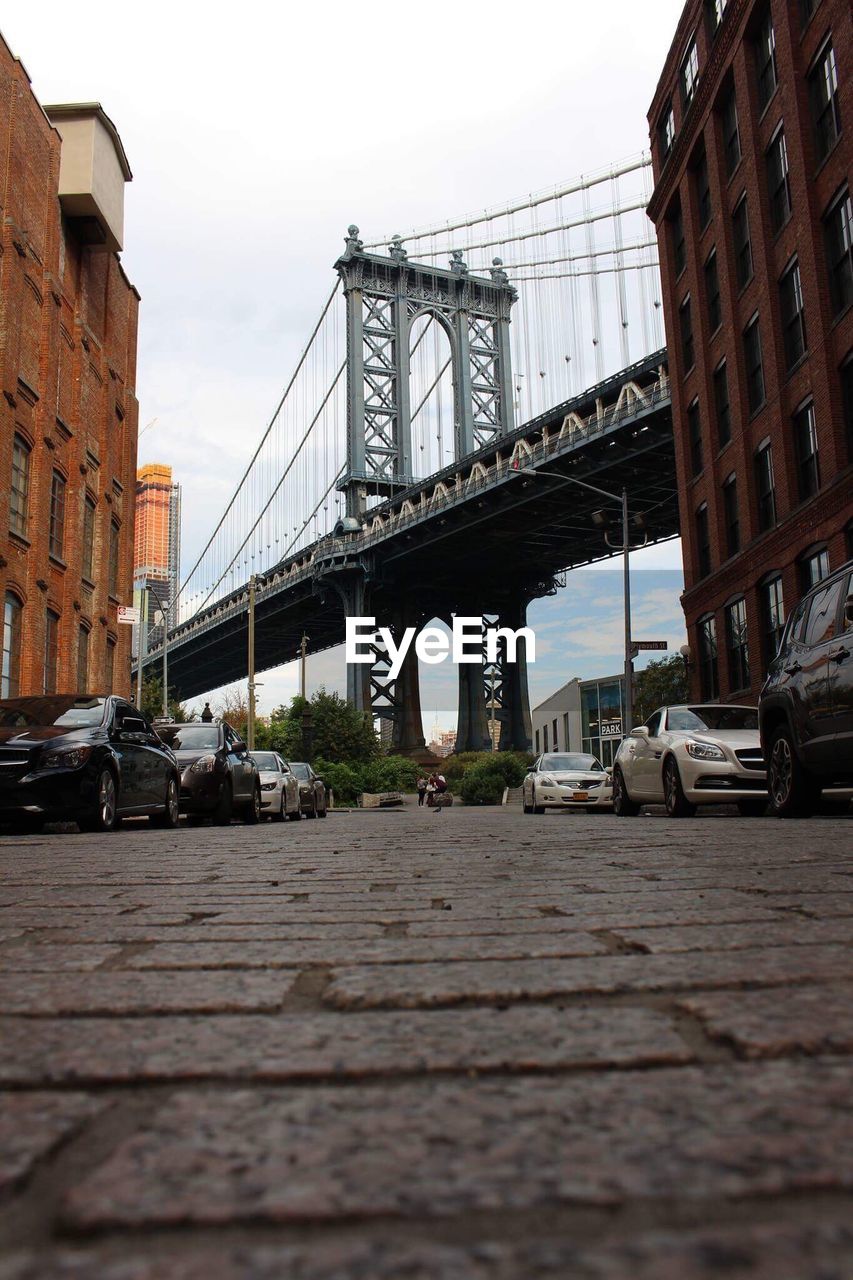 VIEW OF SUSPENSION BRIDGE