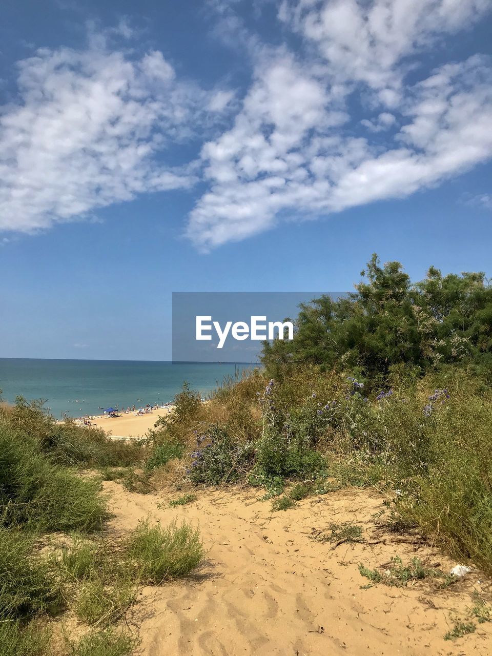 VIEW OF BEACH AGAINST SKY