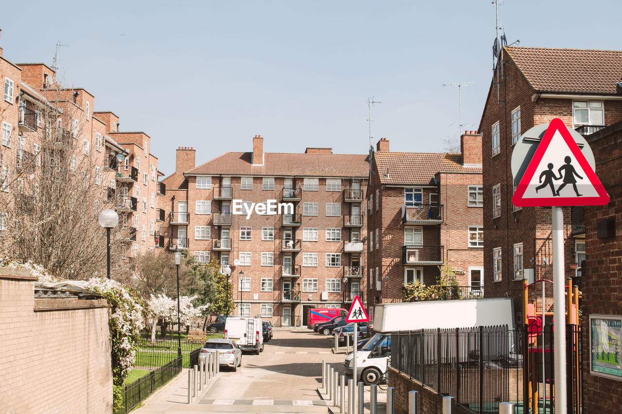 Buildings in city