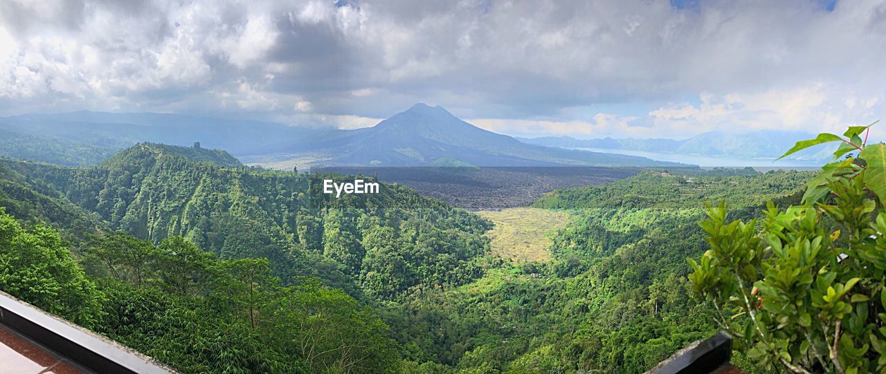 Panoramic view of landscape against sky