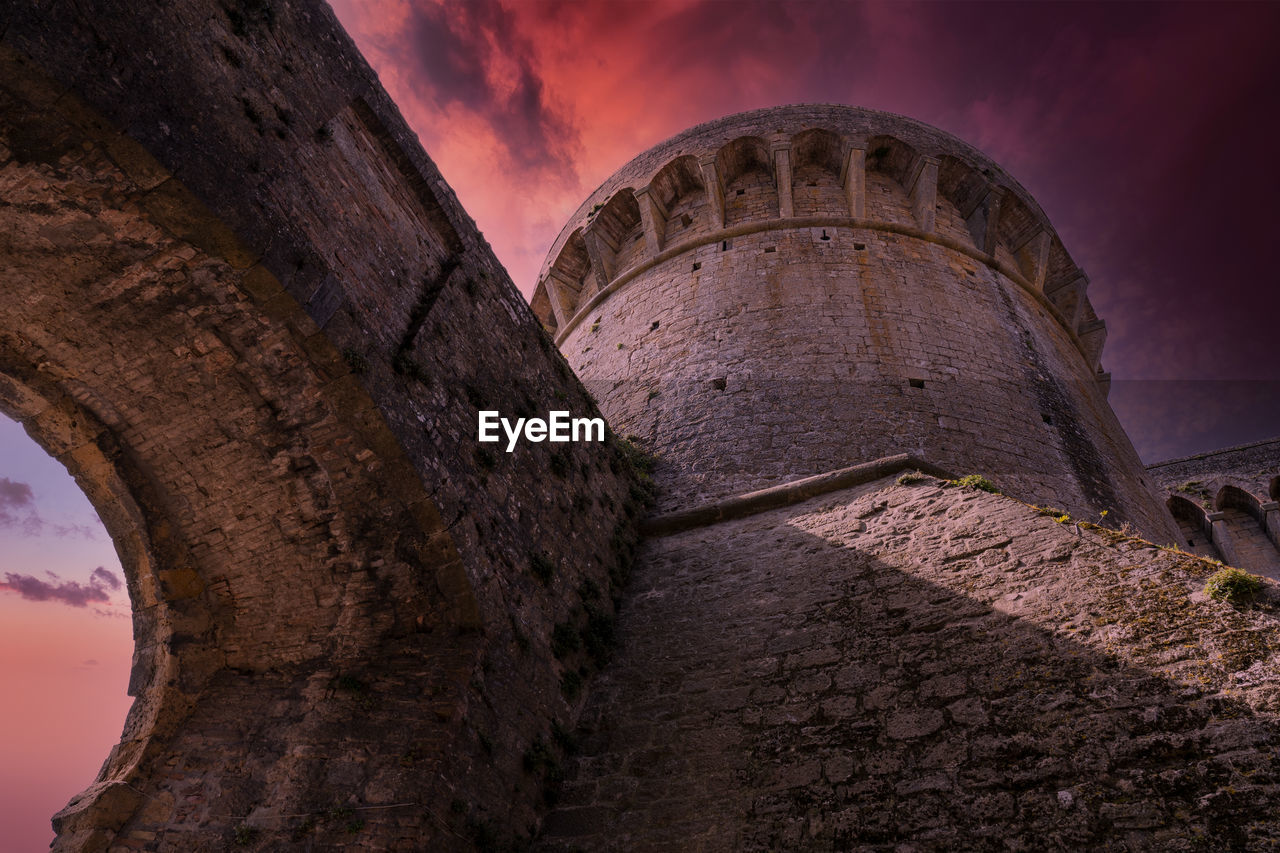 view of old ruins against sky