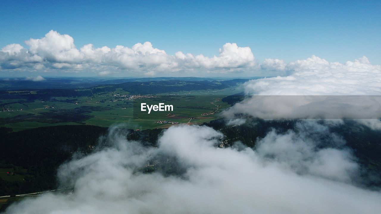 Scenic view of cloudscape against sky