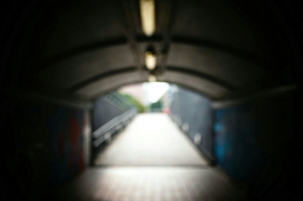 EMPTY UNDERGROUND TUNNEL